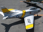 F-86 Sabre - Turbine Jet - this flew amazingly - my favorite of the show