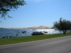 Silver Lake dunes from a distance