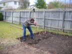 Excavating the site