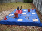 Covered from the rain during the week
