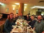 Amsterdam - Christmas Dinner - Betsy, Sharon, Carolein, Martin, Ana, Ralf, and Ken