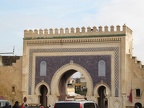 Fez - Blue Gate into the medina
