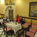 Fez - lunch in the medina - Betsy and Sharon