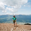 Ken Aldrich on top of Mount Baldy, Colfax County, New Mexico.  Elevation 12,441 feet.