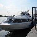 High Speed Hydrofoil boat from Vienna to Bratislava on the Danube