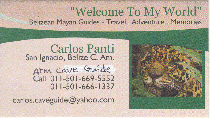 Carlos Panti - best guide for Cave Tours
